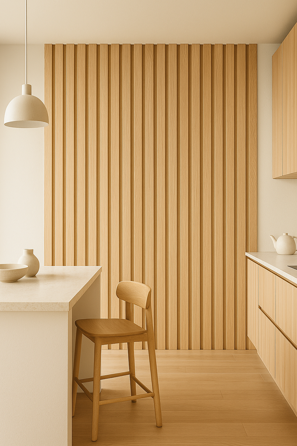 🧱 Lambrín PVC para Interiores Caja 14 pzas | Bruma – Interdeck