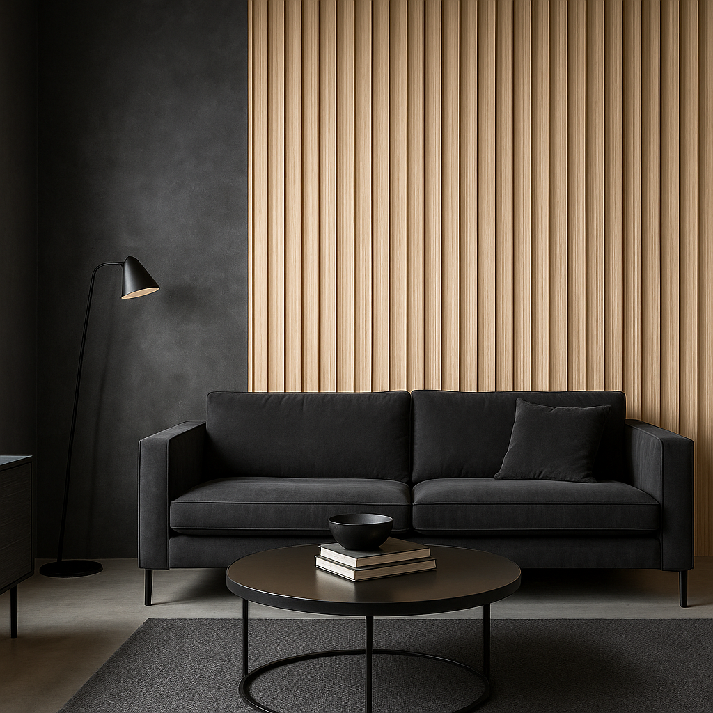 🧱 Lambrín PVC para Interiores Caja 14 pzas | Bruma – Interdeck
