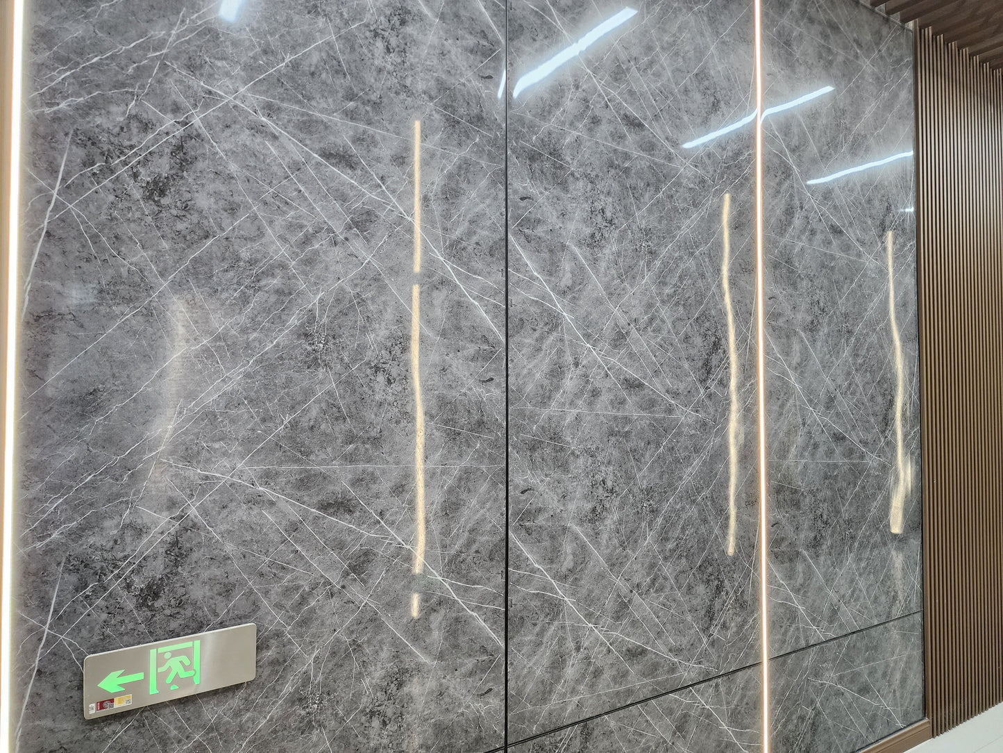 PVC Mármol Grey 1.22x2.90 m | Interdeck