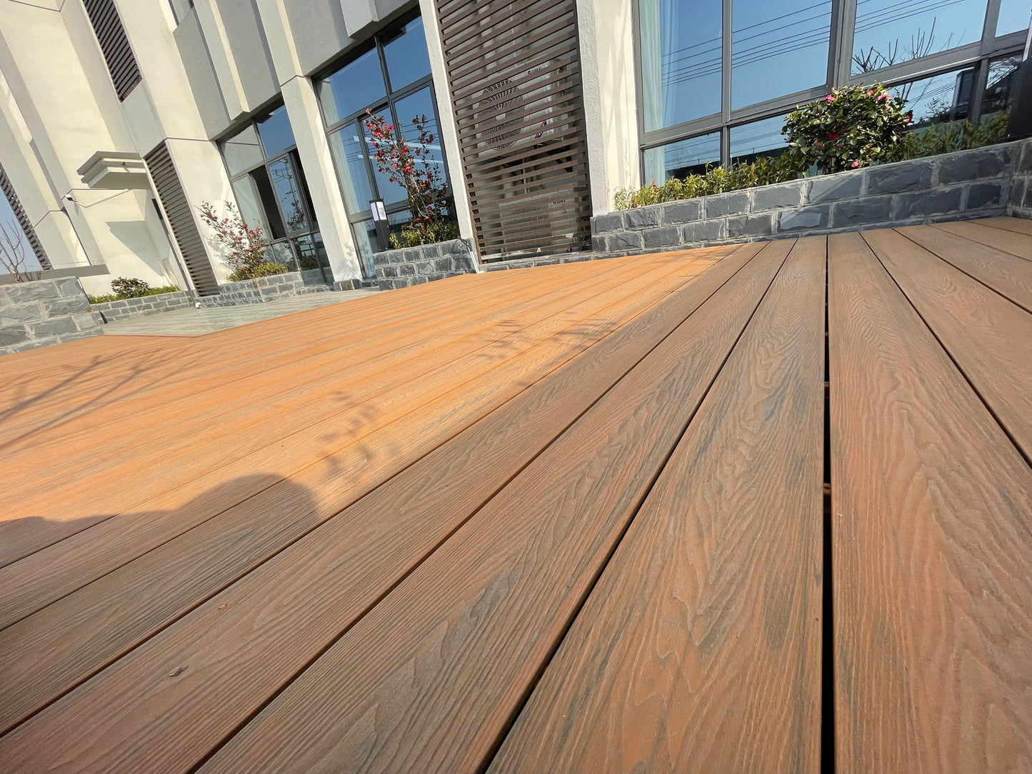 WPC Deck Coextruido Golden Teak 2.90 m | Interdeck