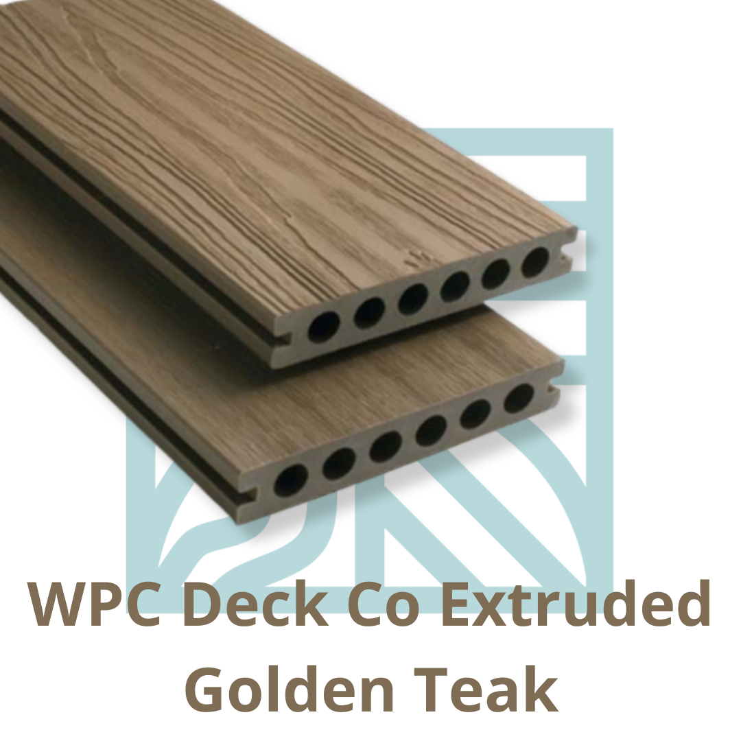 WPC Deck Coextruido Golden Teak 2.90 m | Interdeck