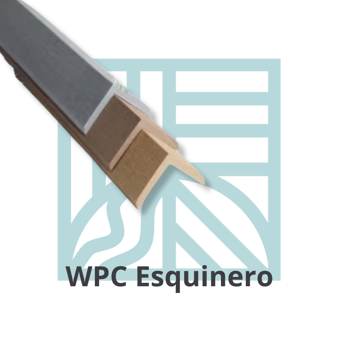 Esquinero WPC Coextruido 5.5×5.5 Acabado para Deck y Wall Panel | 2.90 m