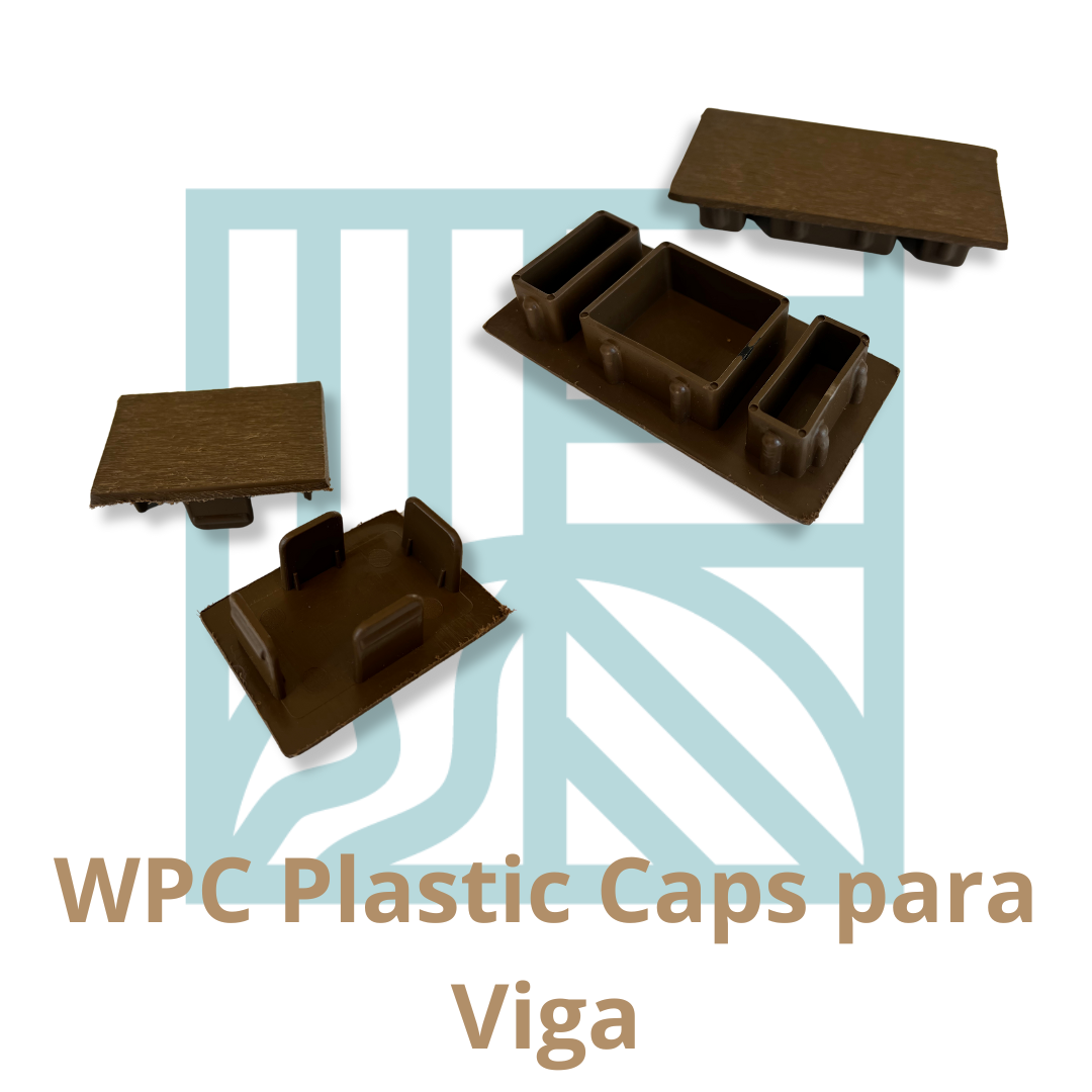 WPC Plastic Caps para Viga 6x4 y 10x5 – Golden Teak