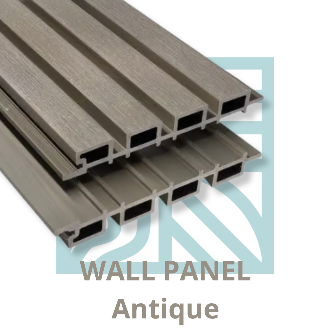 WPC Wall Panel Coextruido Chico Antique 2.90 m | Interdeck