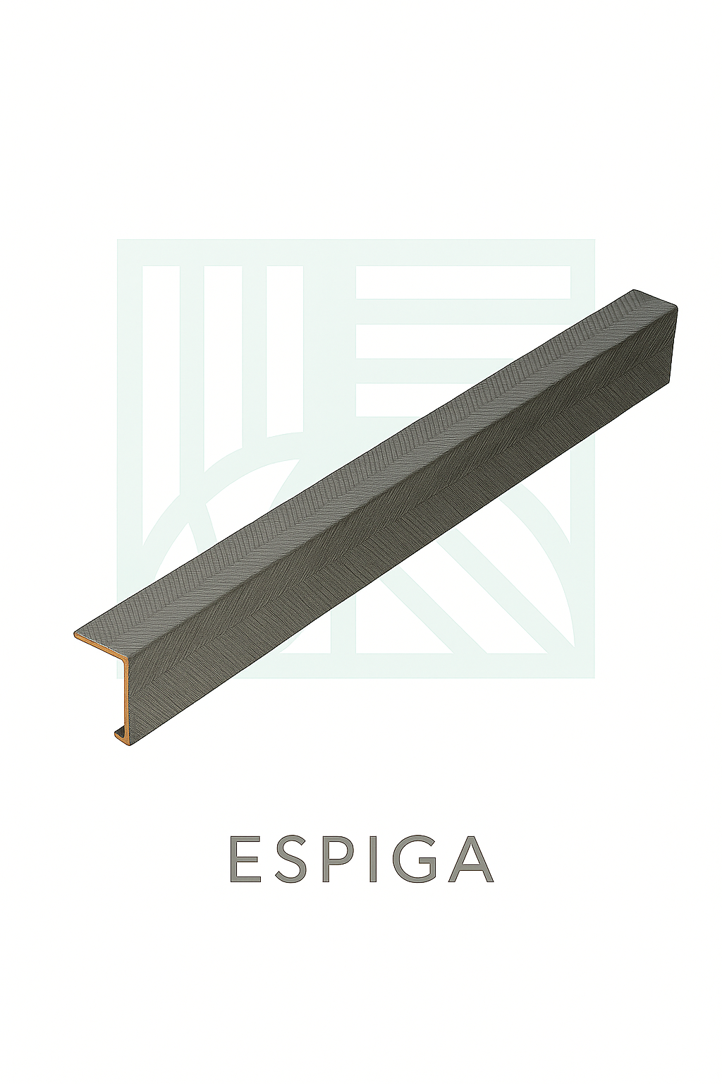 🧱 Esquinero para lambrin PVC de interiores 2.90mts | Interdeck