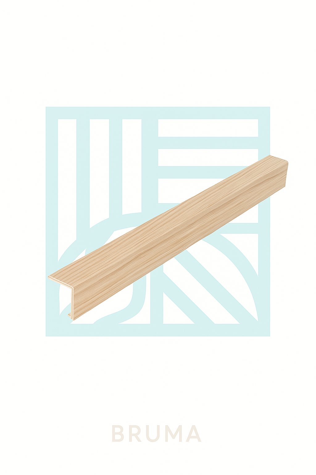 🧱 Esquinero para lambrin PVC de interiores 2.90mts | Interdeck