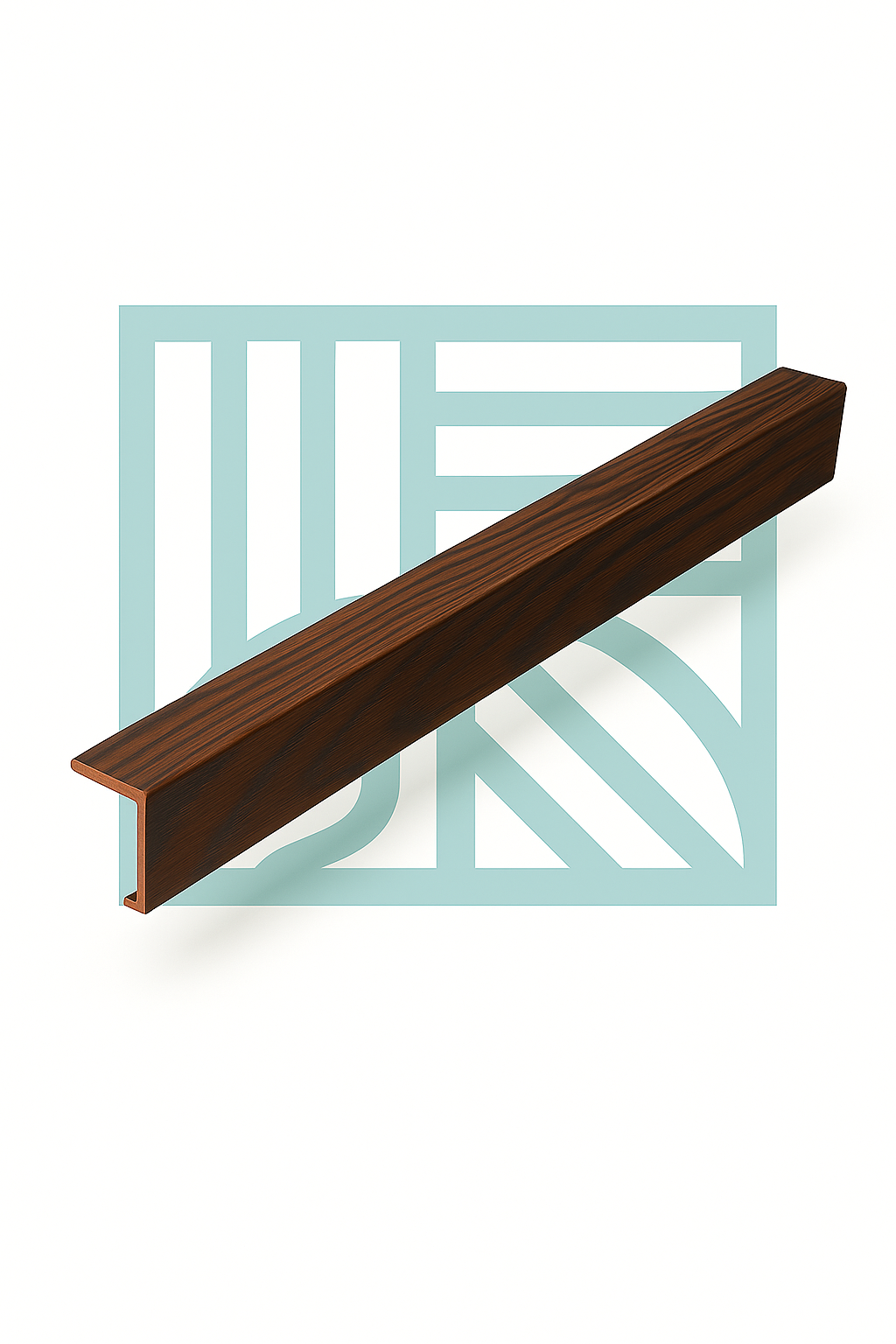 🧱 Esquinero para lambrin PVC de interiores 2.90mts | Interdeck