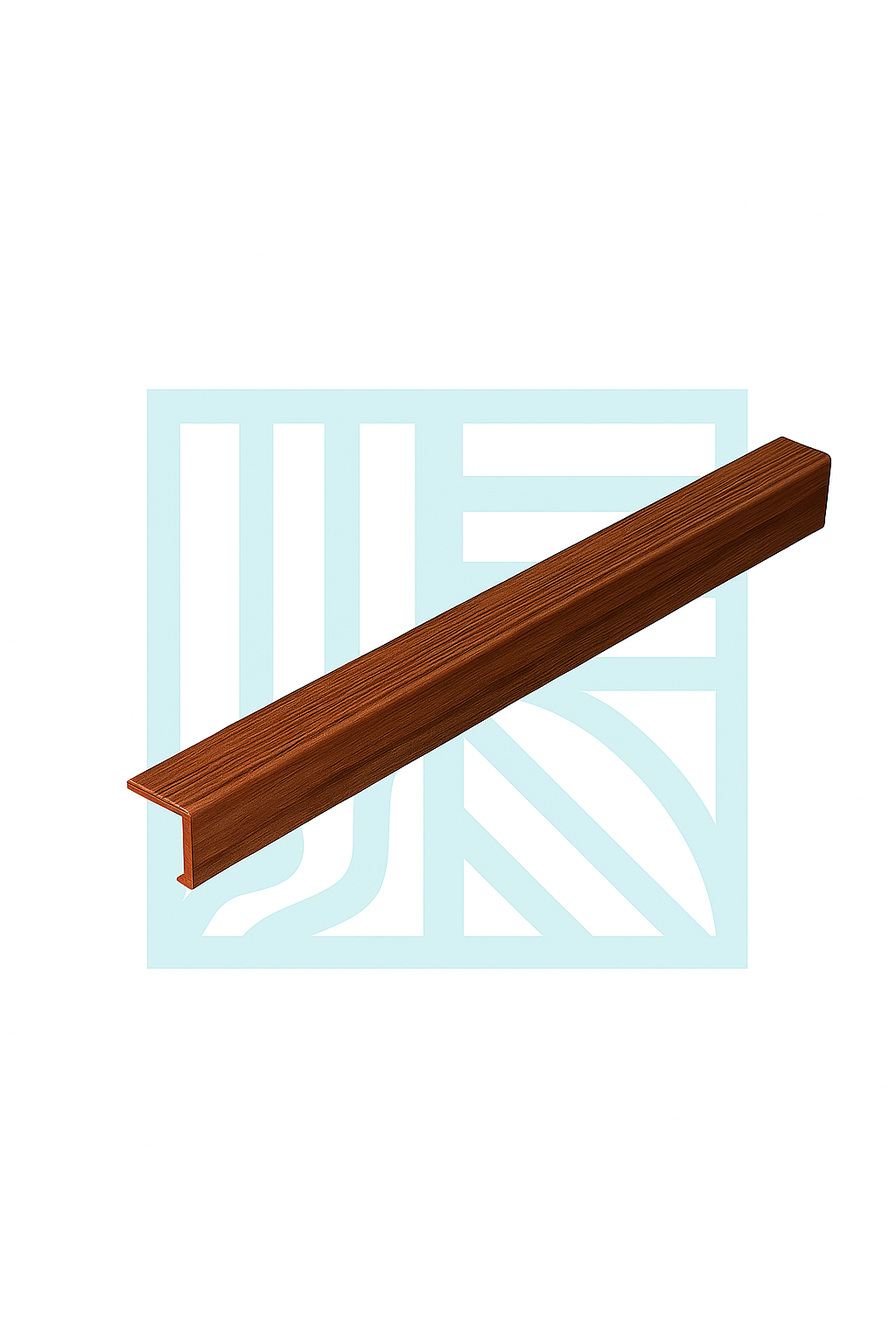 🧱 Esquinero para lambrin PVC de interiores 2.90mts | Interdeck