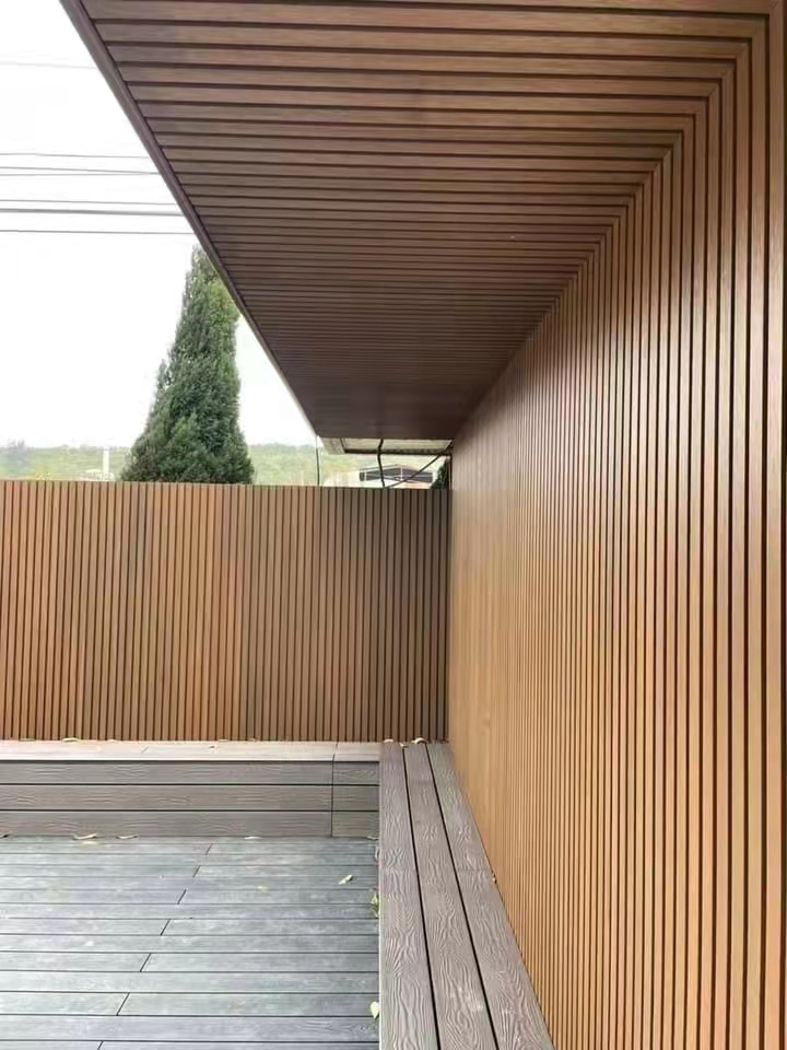 WPC Wall Panel Coextruido Chico Golden Teak 2.90m | Interdeck