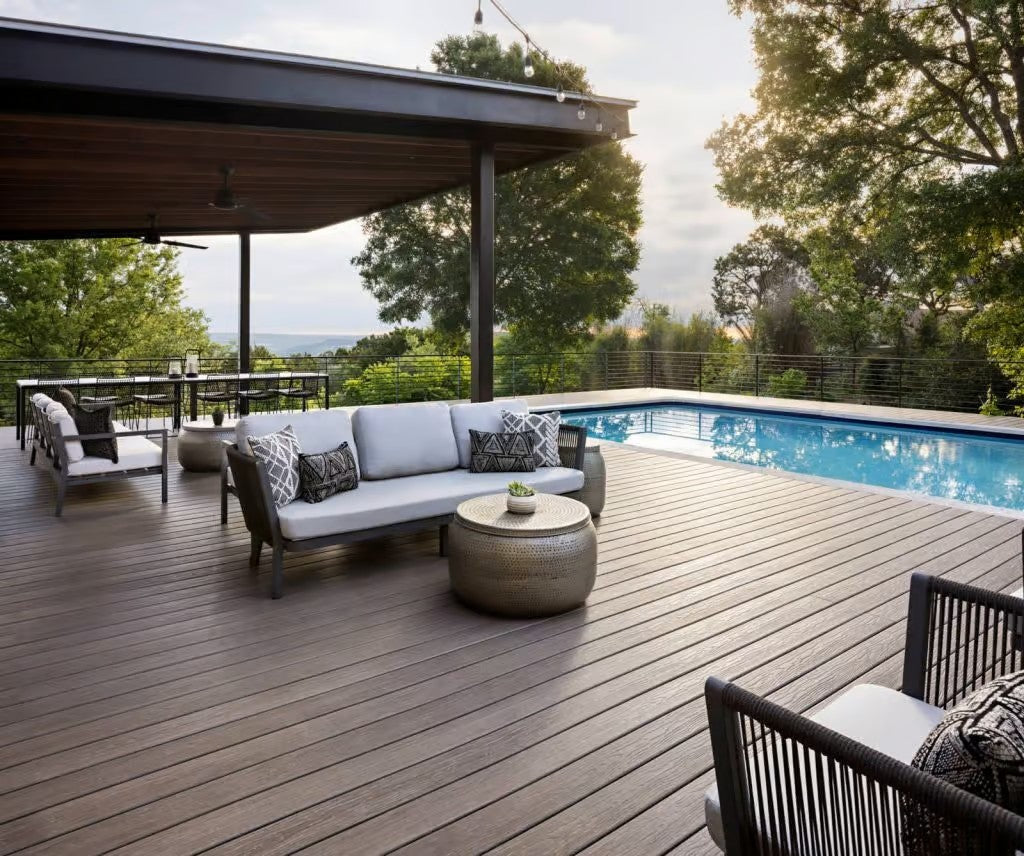 WPC Deck Coextruido Walnut 2.90 m | Interdeck