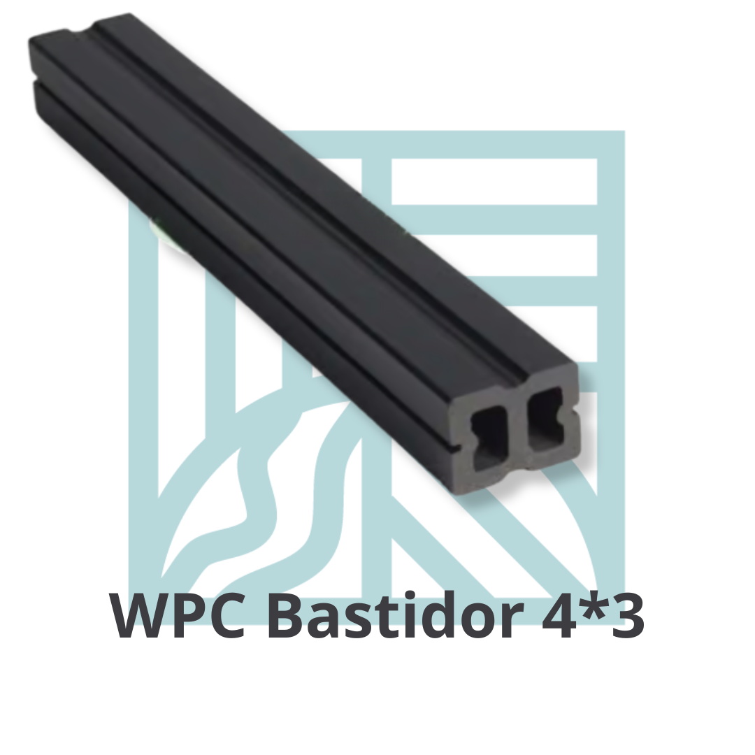 Bastidor WPC Coextruido 4×3 2.90 m| Interdeck