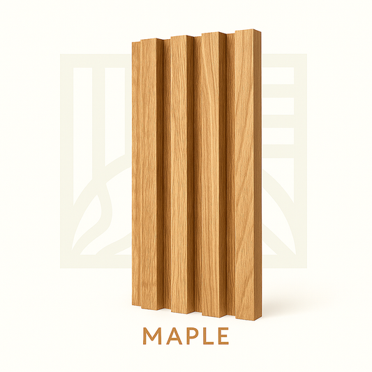 🧱 Lambrín PVC para Interiores Caja 14 pzas | Maple – Interdeck