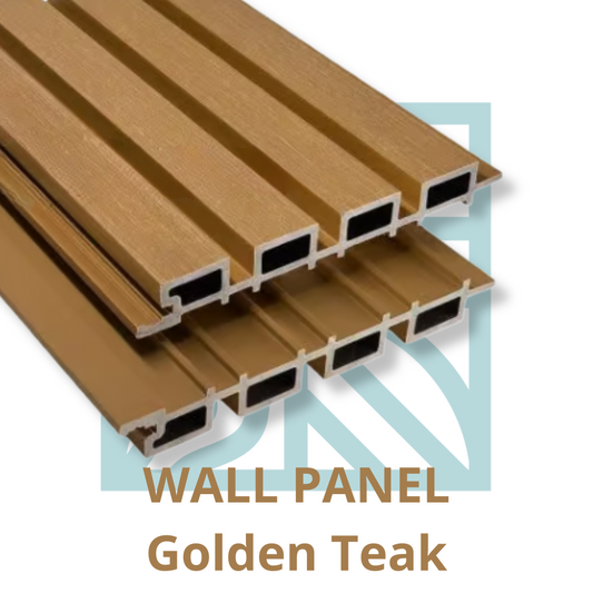 WPC Wall Panel Coextruido Chico Golden Teak 2.90m | Interdeck
