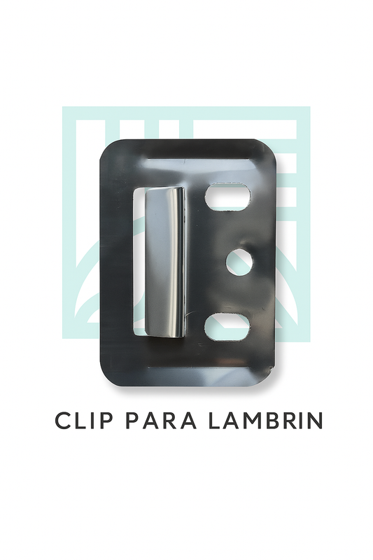 🧱 Clip para Lambrín PVC | Sistema Click Easy | Interdeck